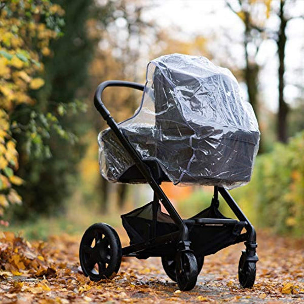 Zamboo Universal Komfort Regenschutz für Kinderwagen/Babywannen - gute Luftzirkulation, Sichtfenster mit Vordach, Schadstofffrei Zamboo- Zubehör Einfach Baby