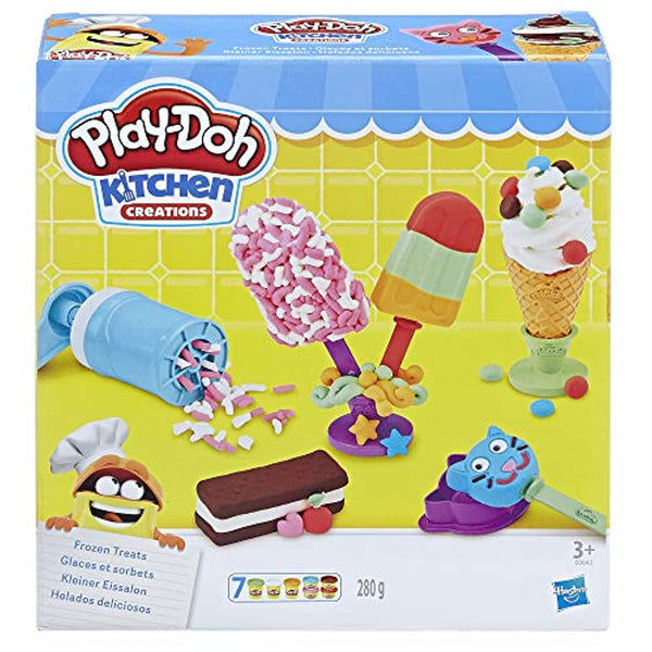 Play-Doh - Kleiner Eissalon Knete, für Fantasievolles und Kreatives Spielen Play-Doh Malen & Kneten Einfach Baby