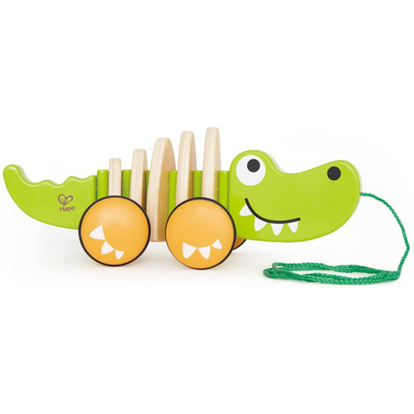 Holzspielzeug - Hape E0349 Schnecke Ziehspielzeug |Preisgekrönt Kleinkind Schiebe- und Ziehspielzeug aus Holz mit abnehmbarem Schneckenhaus - Einfach Baby